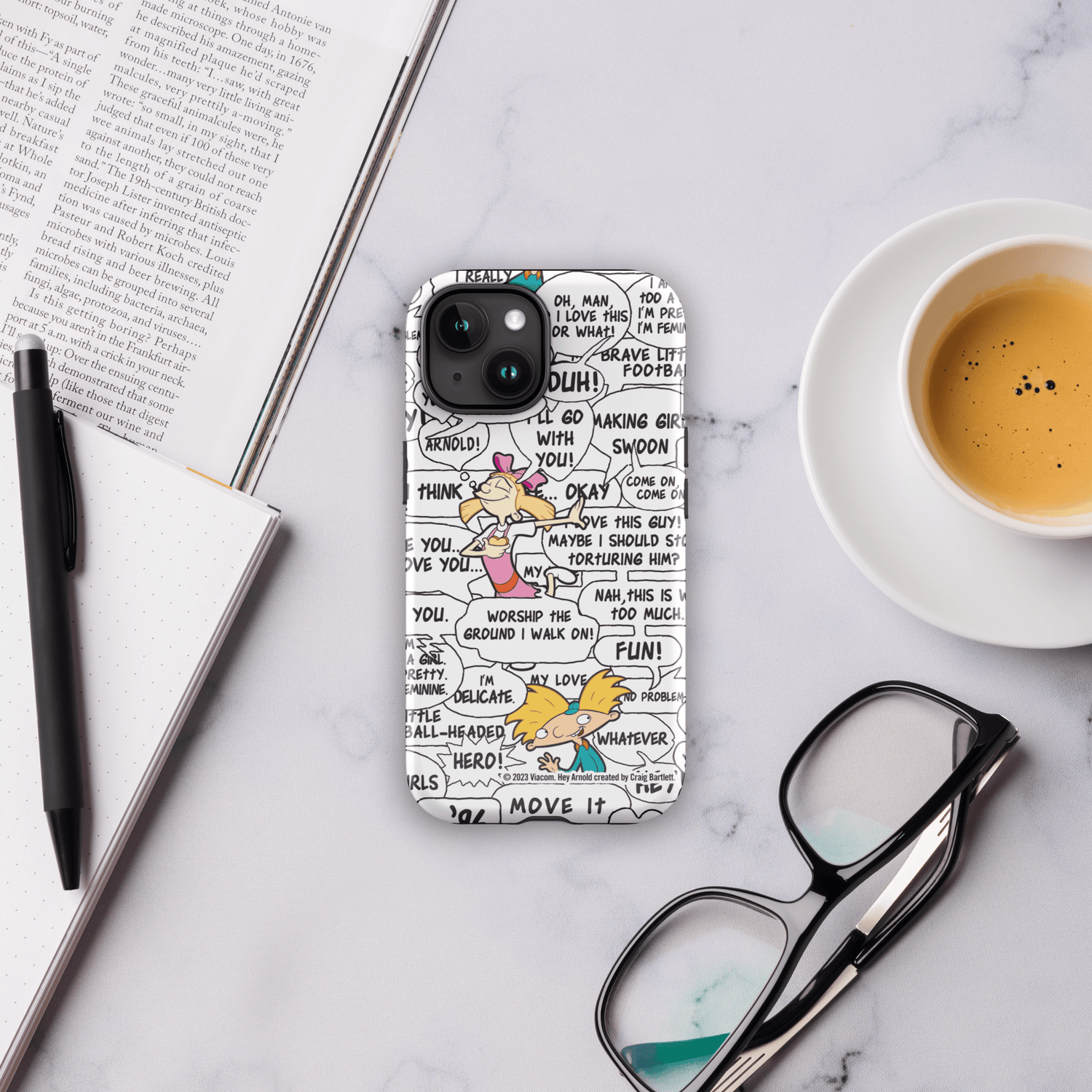 Hey Arnold! Comic Tough Phone Case - iPhone - Paramount Shop