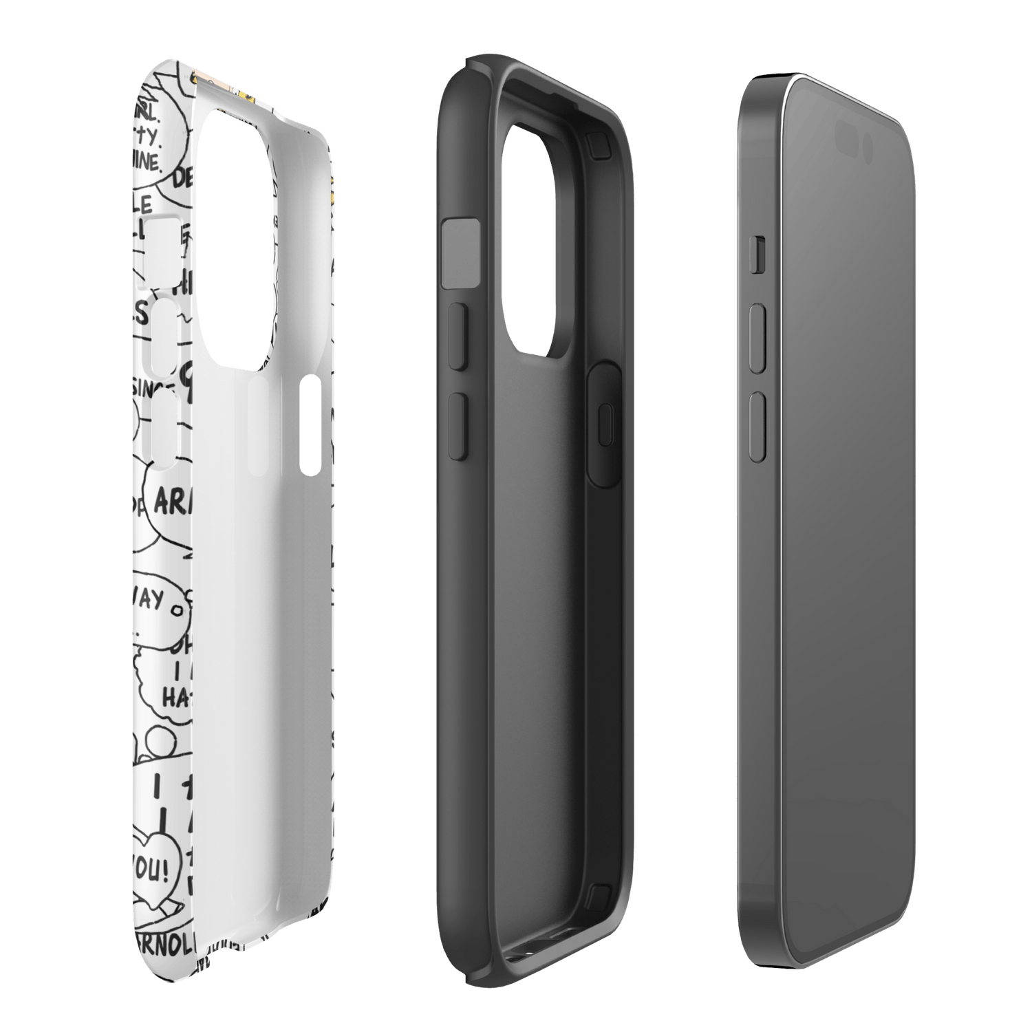 Hey Arnold! Comic Tough Phone Case - iPhone - Paramount Shop