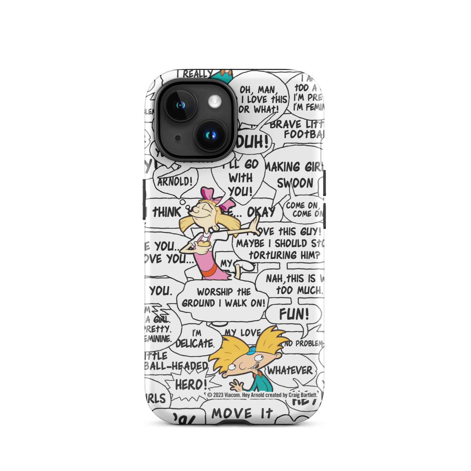 Hey Arnold! Comic Tough Phone Case - iPhone - Paramount Shop