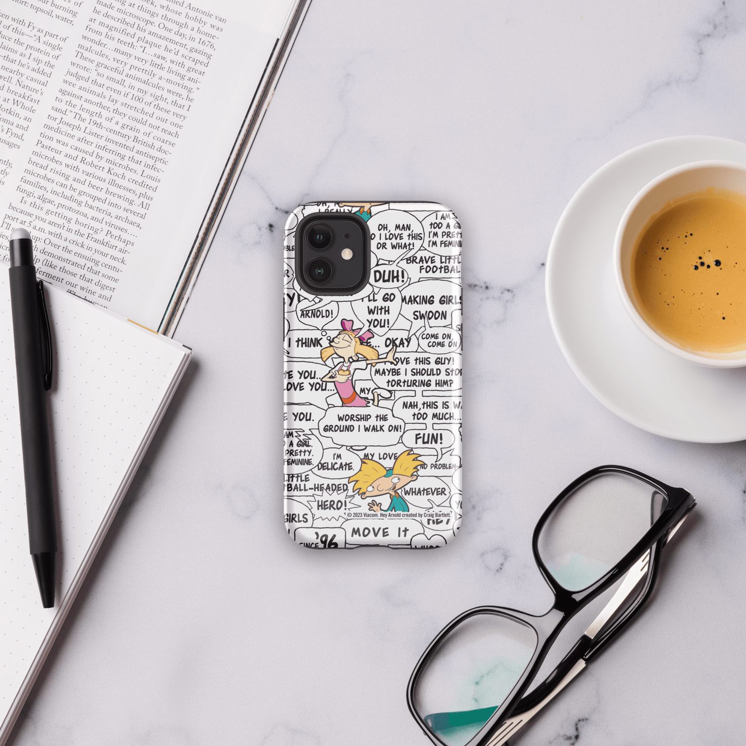 Hey Arnold! Comic Tough Phone Case - iPhone - Paramount Shop