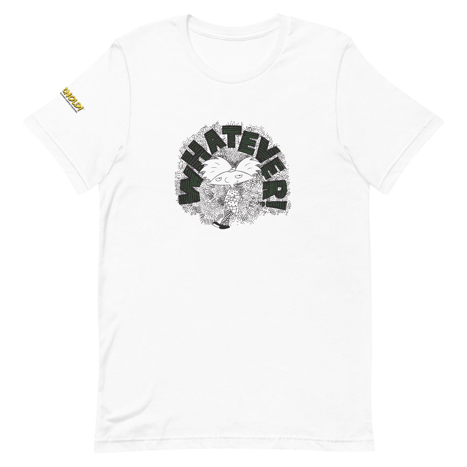 Hey Arnold! Whatever! Adult Short Sleeve T - Shirt - Paramount Shop