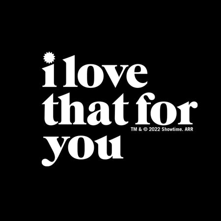 I Love That For You Names Black Mug - Paramount Shop