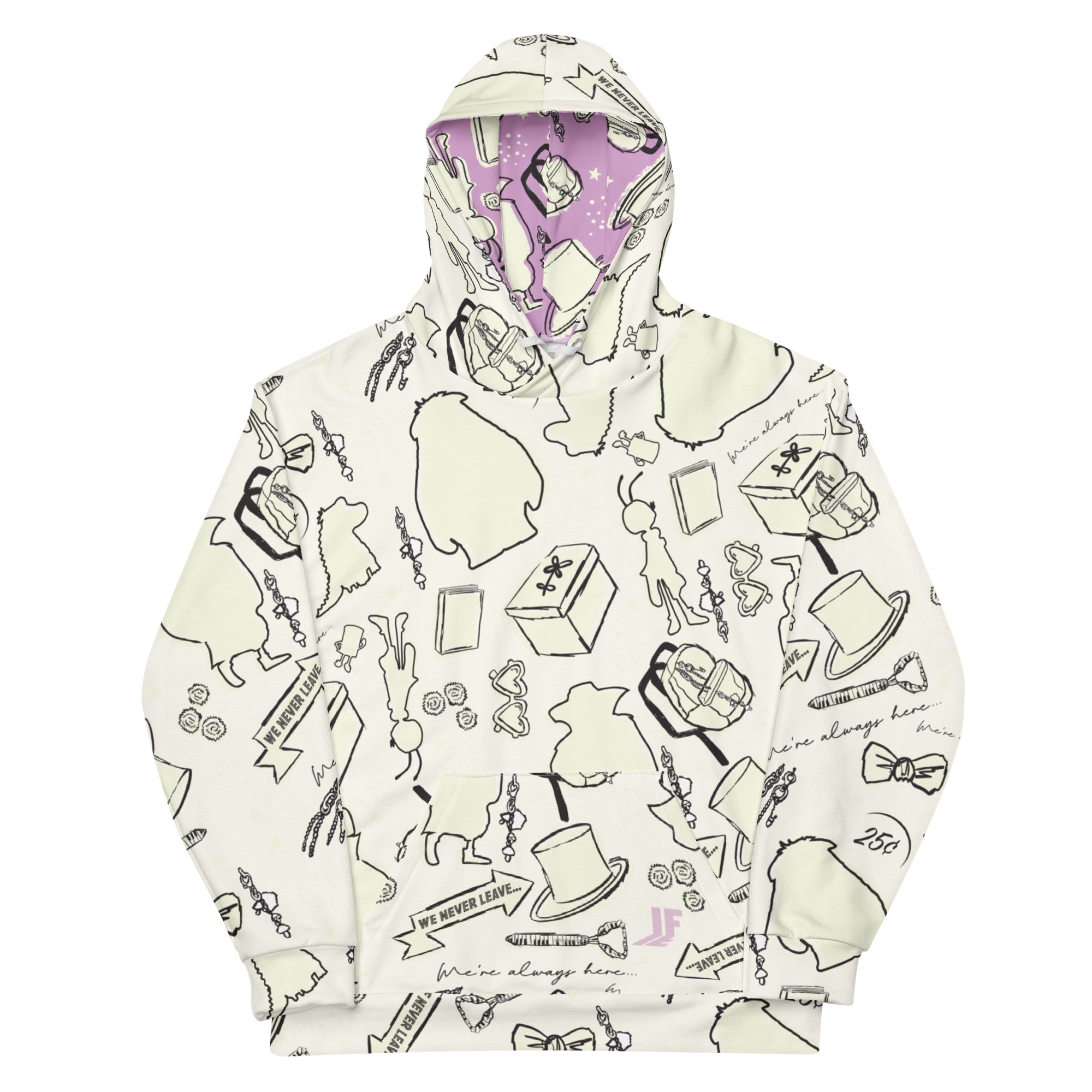 IF Silhouettes Pattern Adult Unisex Hoodie – Paramount Shop