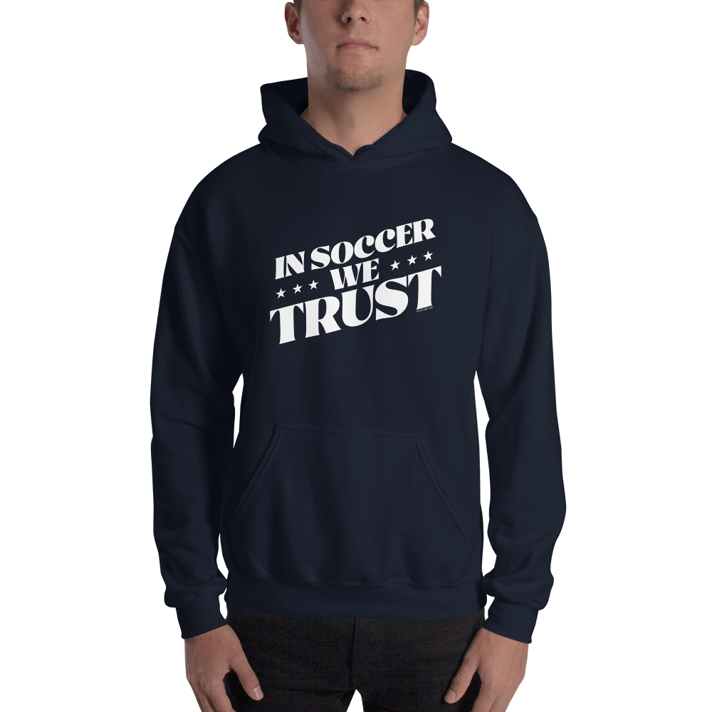 In Soccer We Trust Podcast Logo Hooded Sweatshirt - Paramount Shop