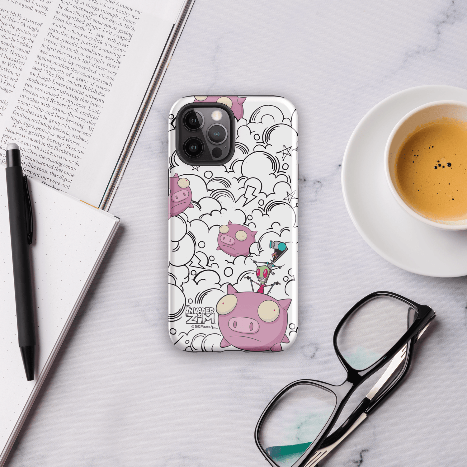 Invader Zim Pigs Tough Phone Case Invader Zim Pigs Tough Phone Case
