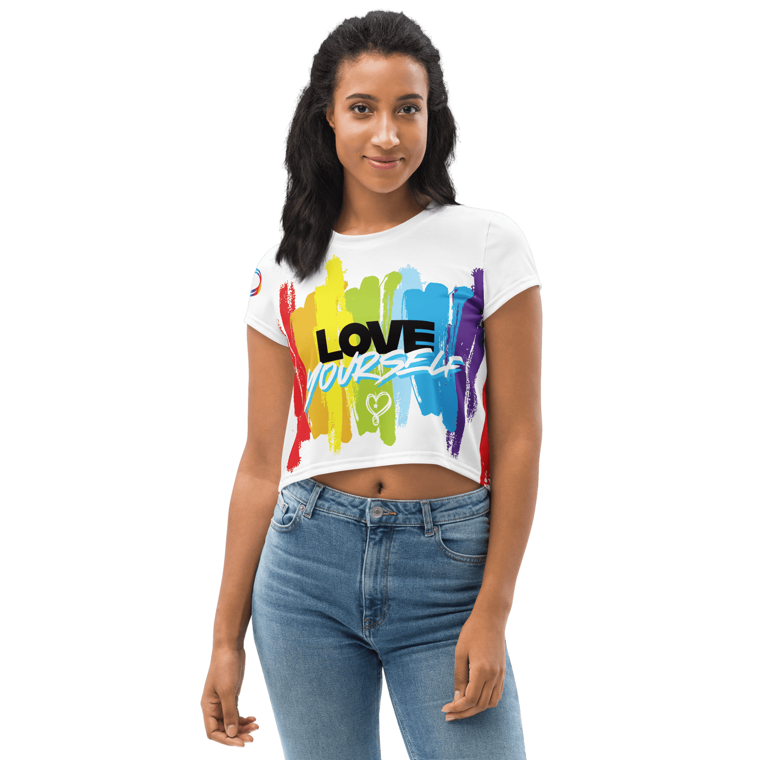 JoJo Siwa Love Yourself Women's Crop T - Shirt - Paramount Shop