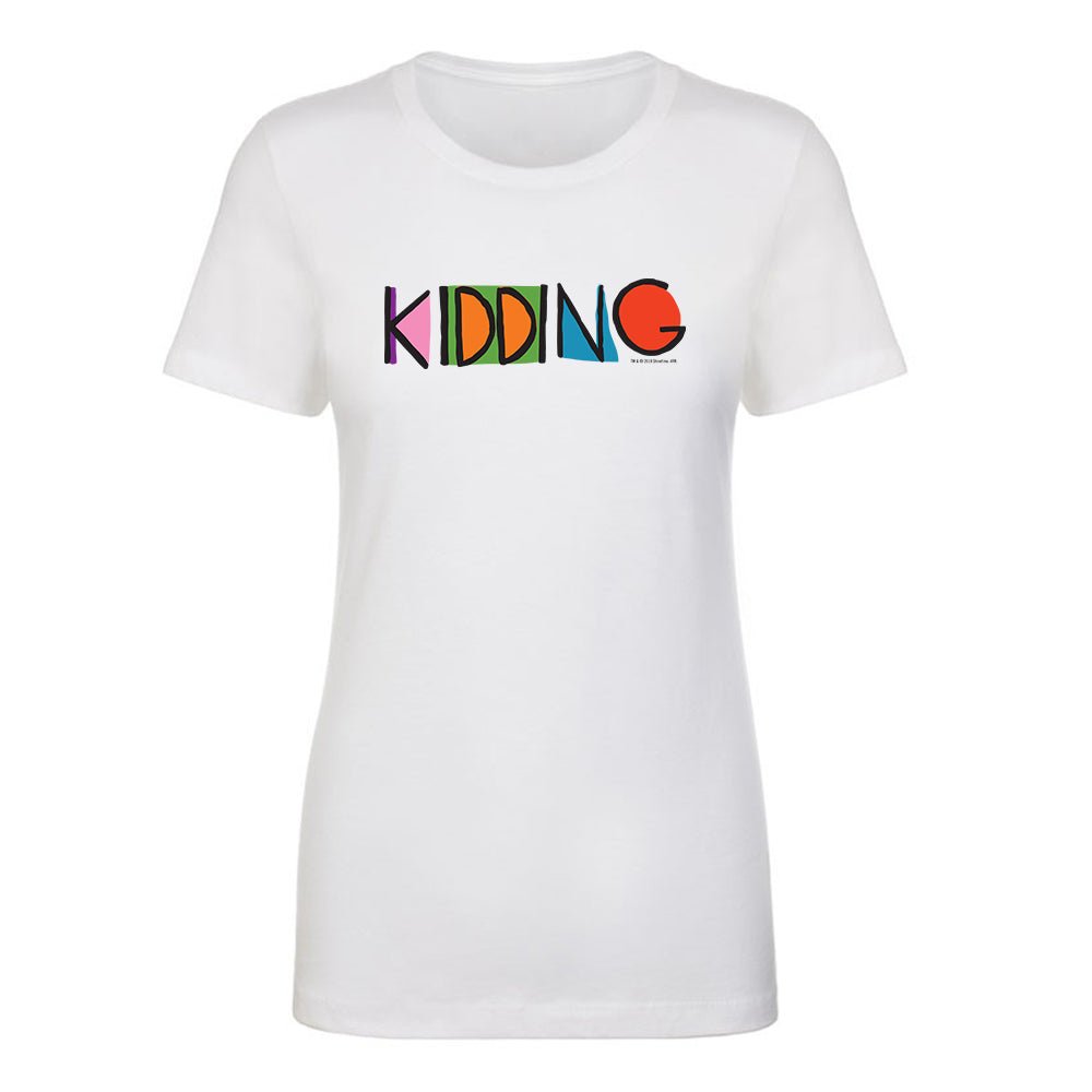 Kidding Color Logo Women's Short Sleeve T - Shirt - Paramount Shop