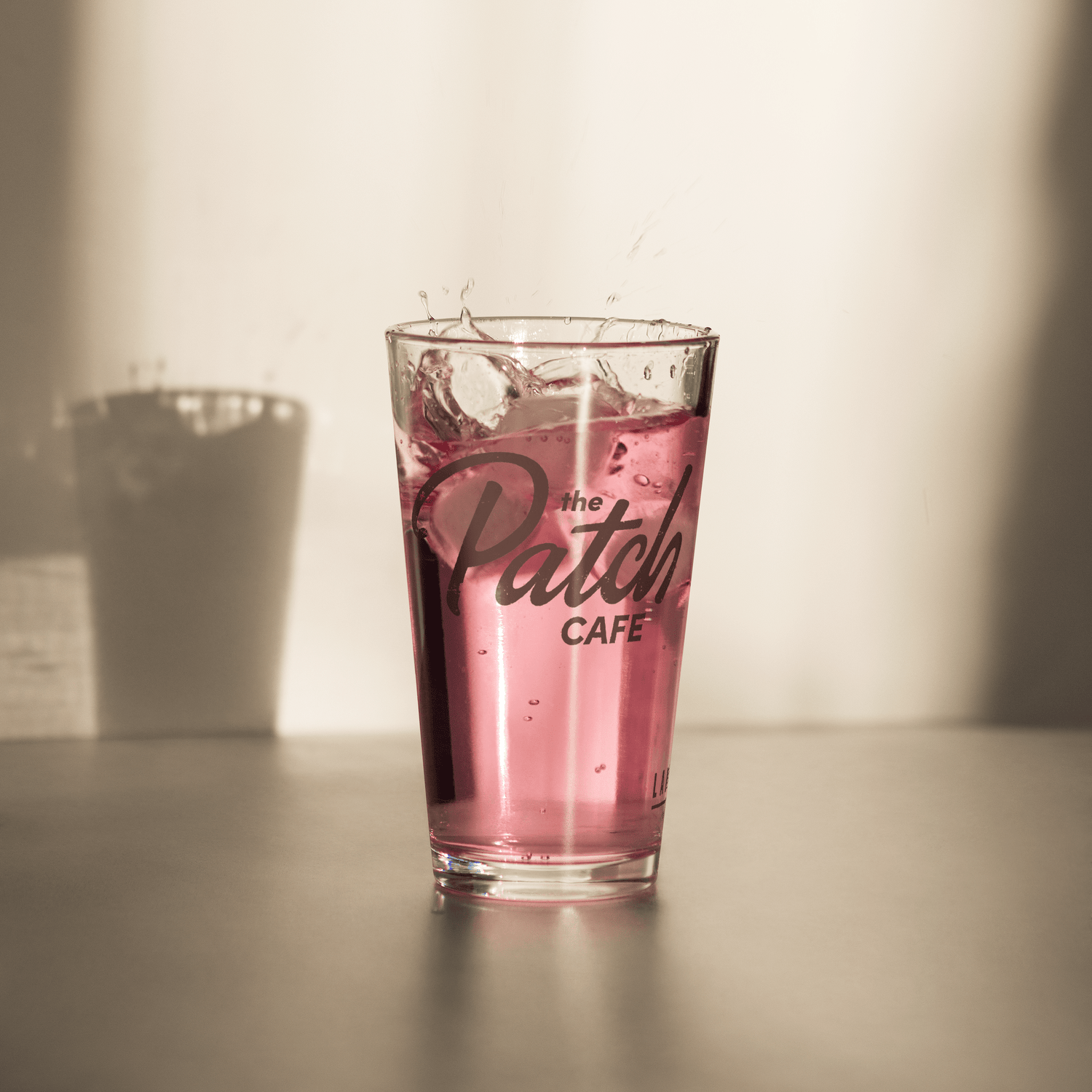 Landman Pint Glass The Patch Cafe - Paramount Shop