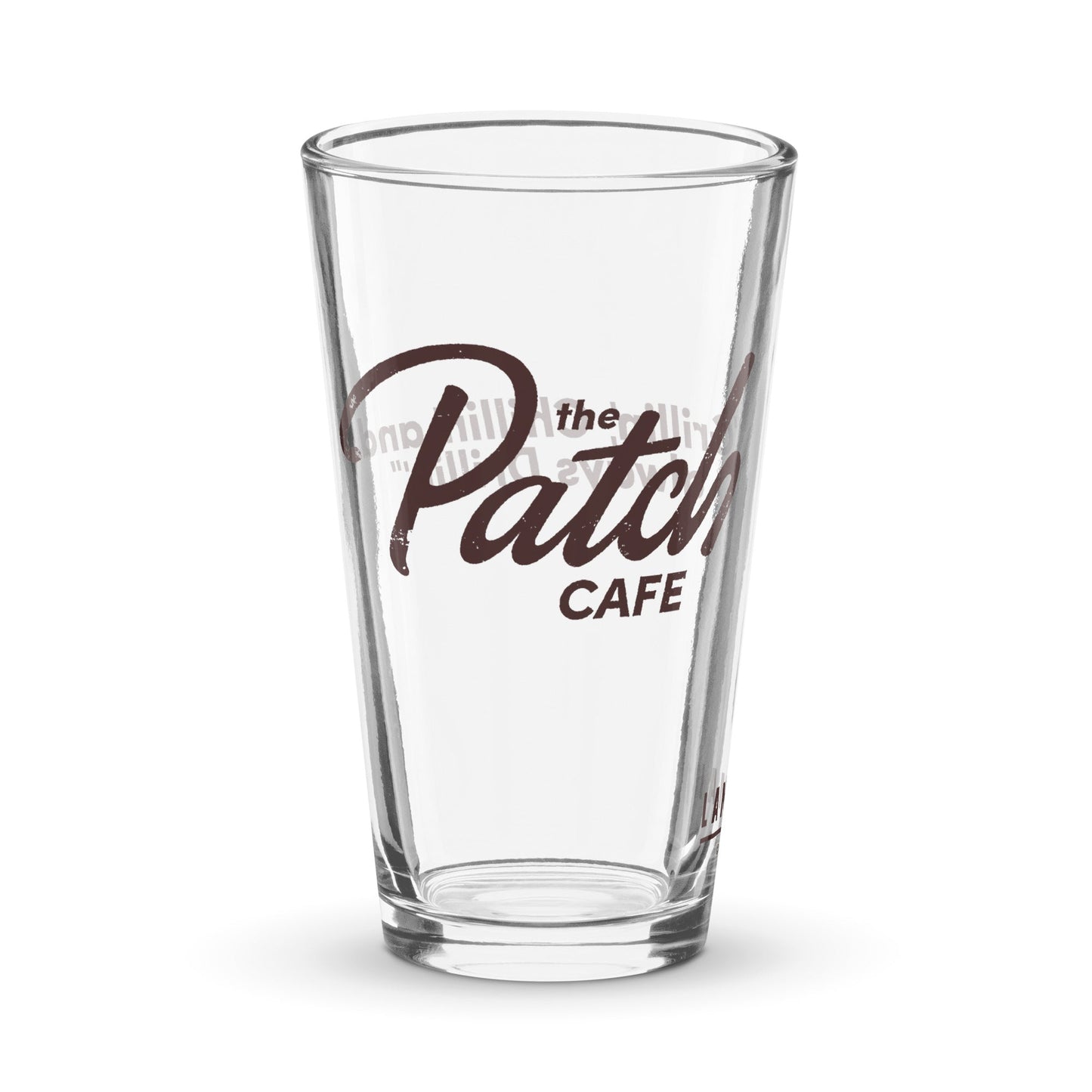 Landman Pint Glass The Patch Cafe - Paramount Shop