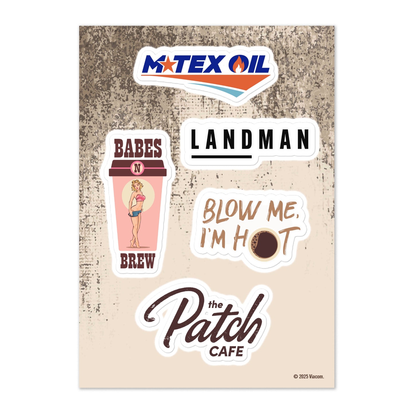 Landman Sticker Sheet - Paramount Shop