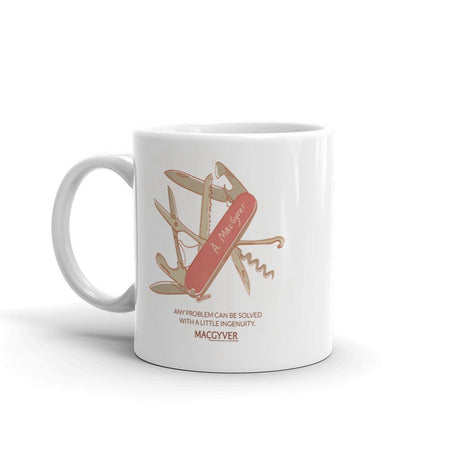 MacGyver Original Series Multi Device Design White Mug - Paramount Shop