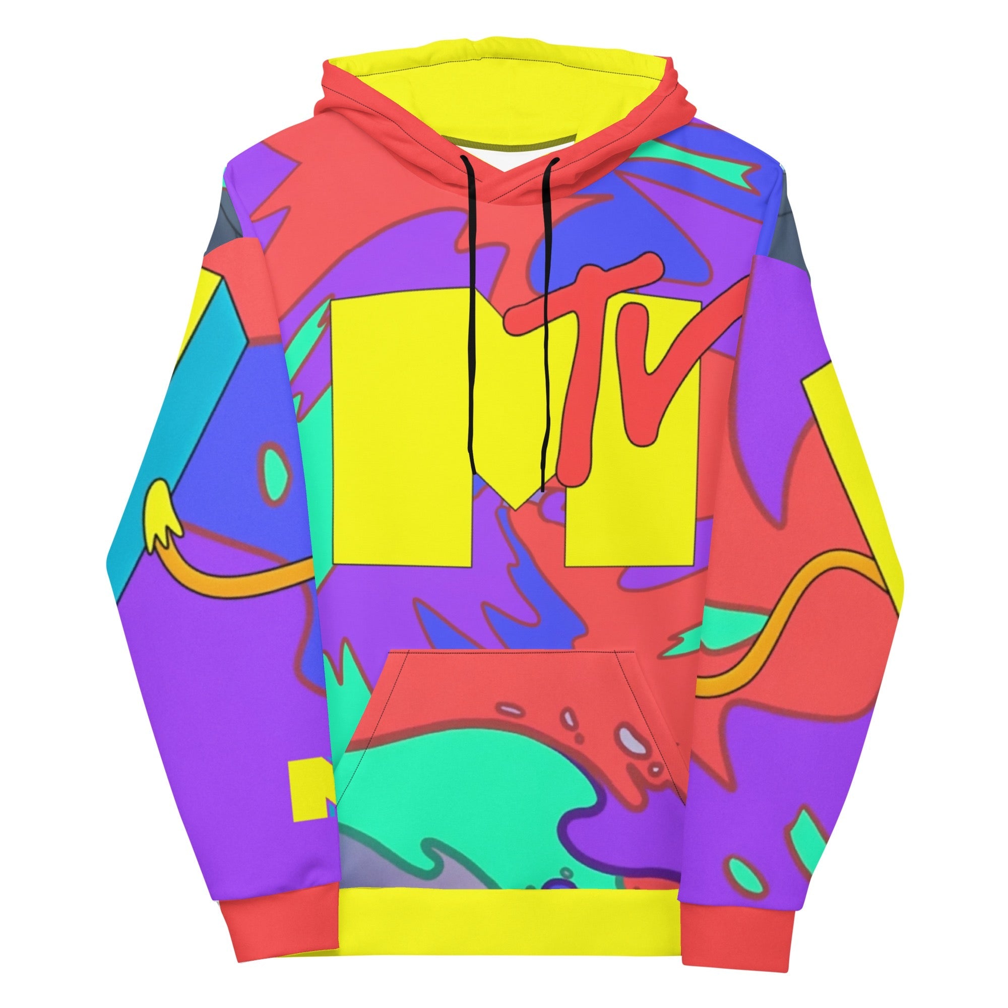 MTV SIE Unisex Sweatshirt Mit Kapuze Paramount Shop MTV SIE Unisex Sweatshirt Mit Kapuze Paramount Shop