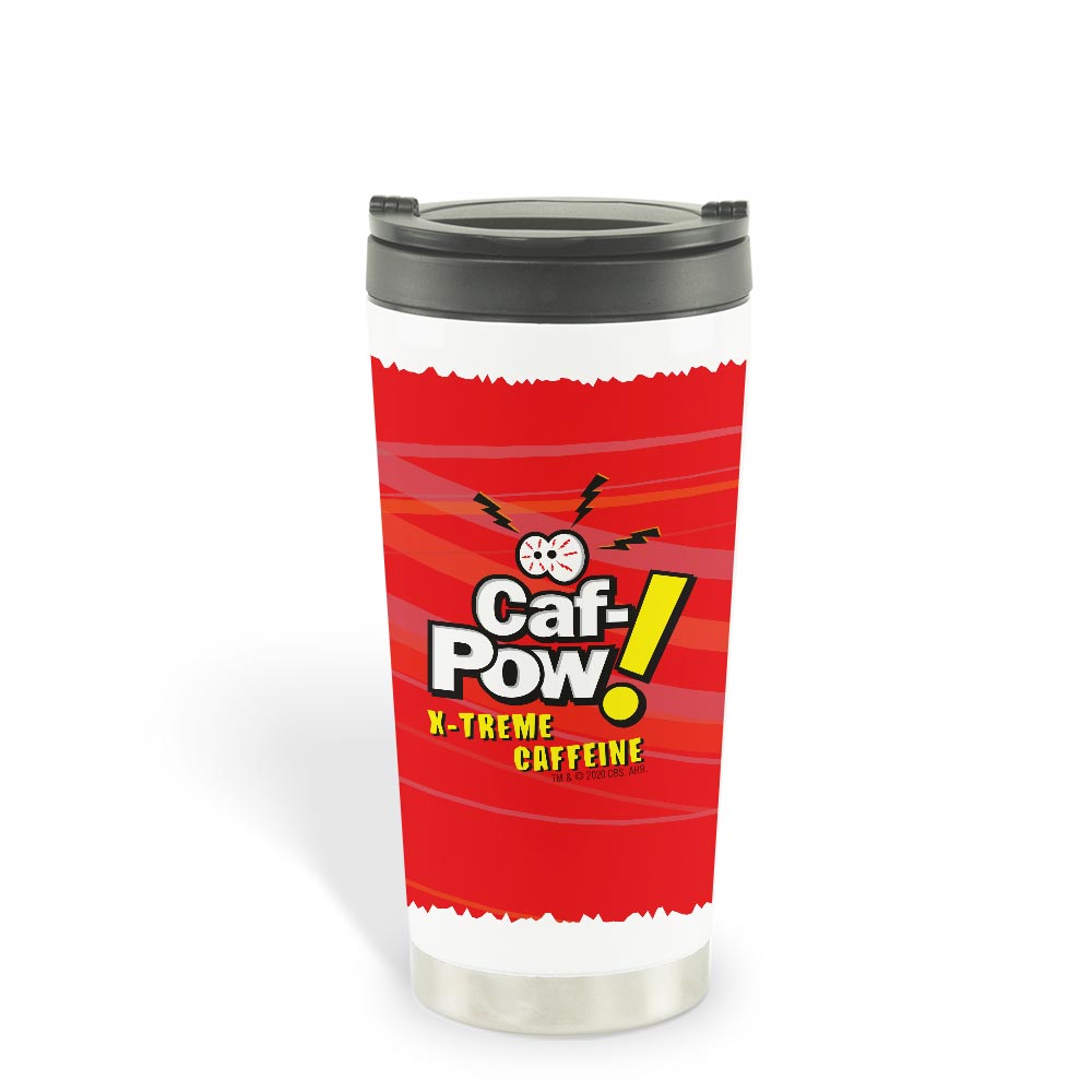 NCIS Caf Pow 16 oz Stainless Steel Thermal Travel Mug - Paramount Shop