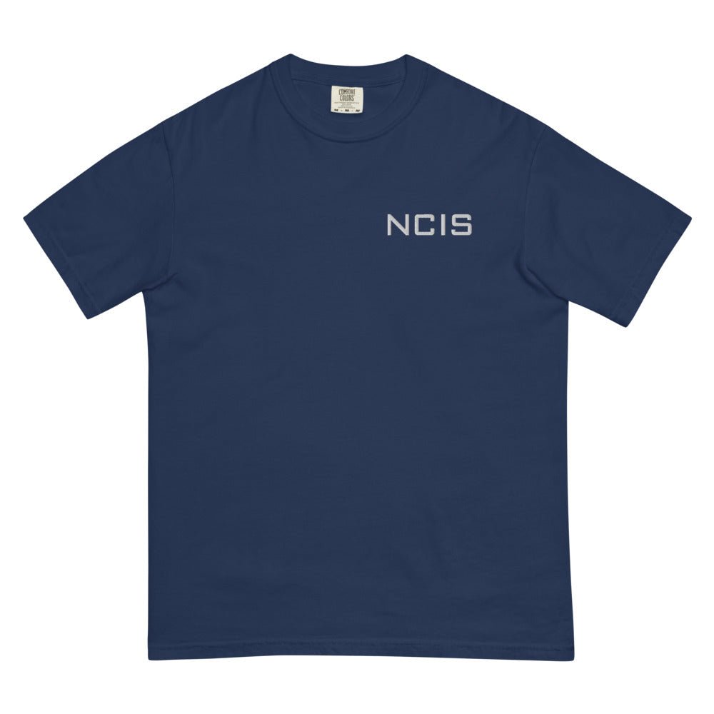 NCIS Comfort Colors T-Shirt Logo Embroidered - Paramount Shop