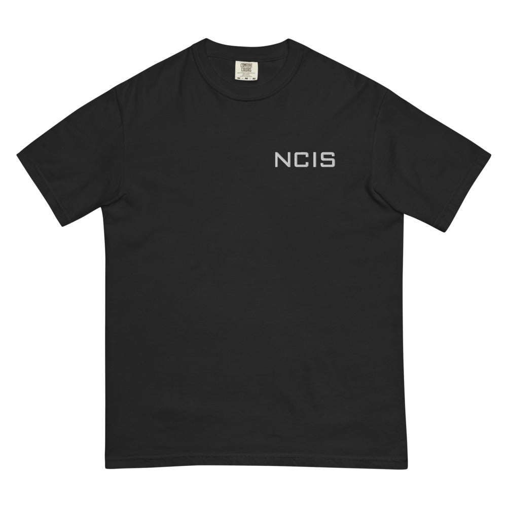 NCIS Comfort Colors T-Shirt Logo Embroidered - Paramount Shop