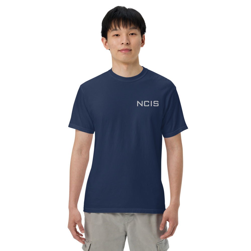 NCIS Comfort Colors T-Shirt Logo Embroidered - Paramount Shop