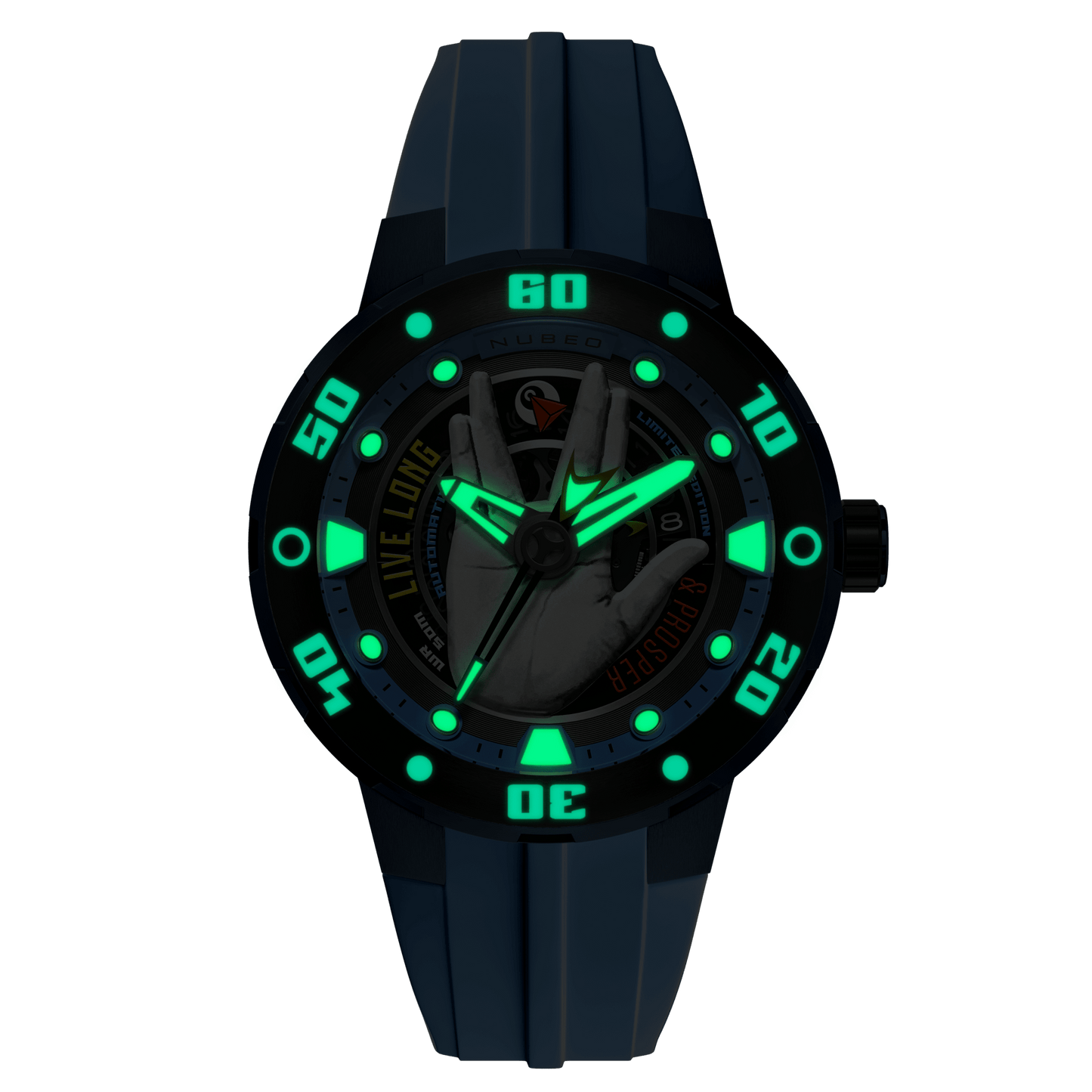 Nubeo Mariner Automatic Star Trek Live Long & Prosper Limited Edition Watch - Paramount Shop