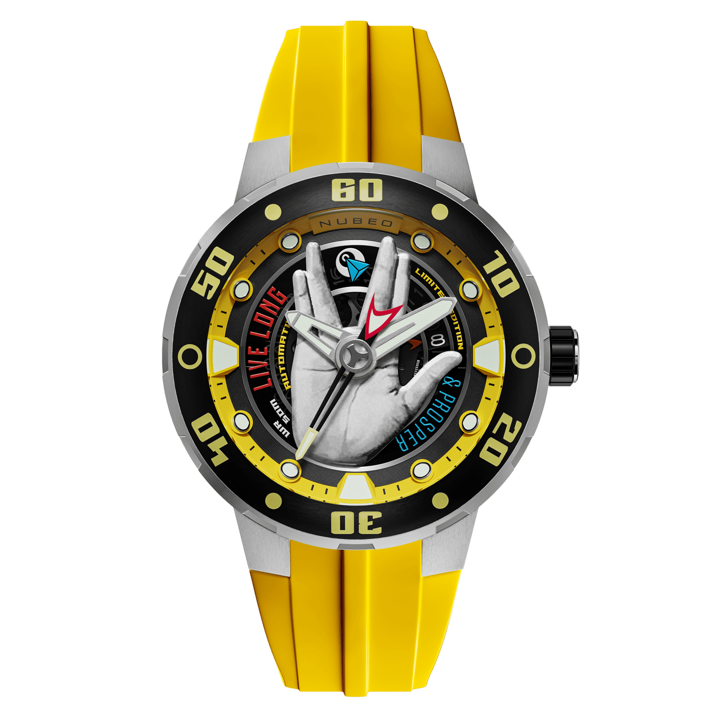 Nubeo Mariner Automatic Star Trek Live Long & Prosper Limited Edition Watch - Paramount Shop