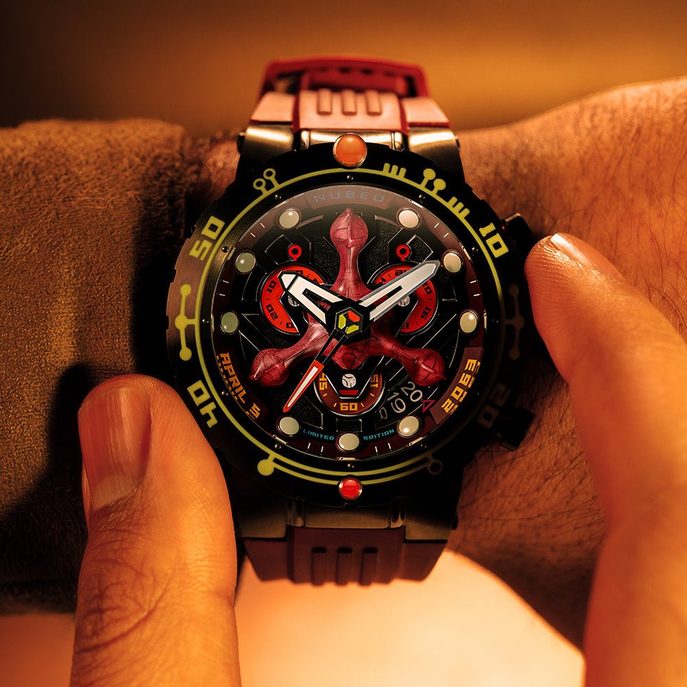 Nubeo Opportunity Chronograph Star Trek: First Contact Day Limited Edition Brown Watch - Paramount Shop