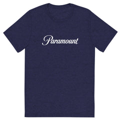 Paramount Drehbuch Unisex Tri-Blend T-Shirt - Marineblau Triblend / XS