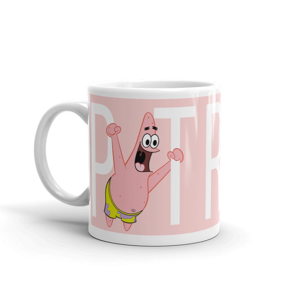 Patrick Name Play 11 oz White Mug - Paramount Shop