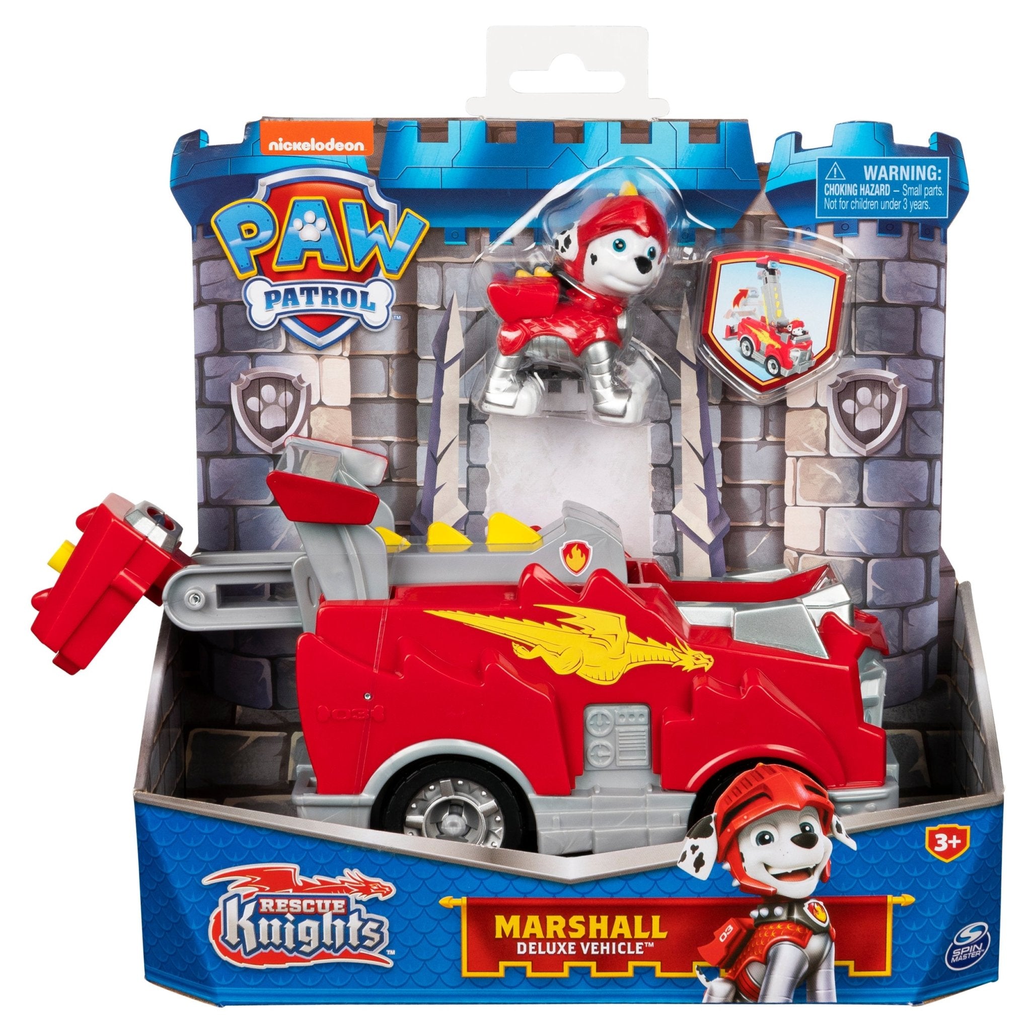 PAW Patrol, Rettung Ritter Marshall transformieren Spielzeugauto mit ...