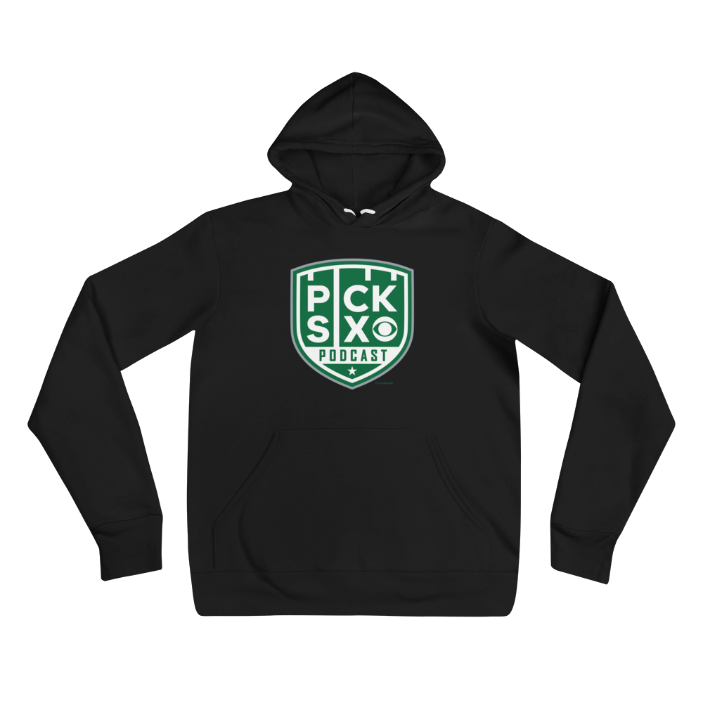 Pick Six Podcast Logo Adult Fleece Hooded Sweatshirt - Paramount Shop