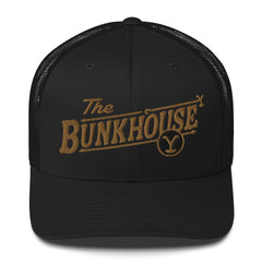 Yellowstone Casquette rétro Bunkhouse - Noir