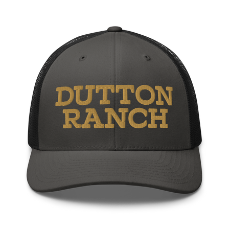 Dutton Ranch Trucker Hat Logo Embroidered