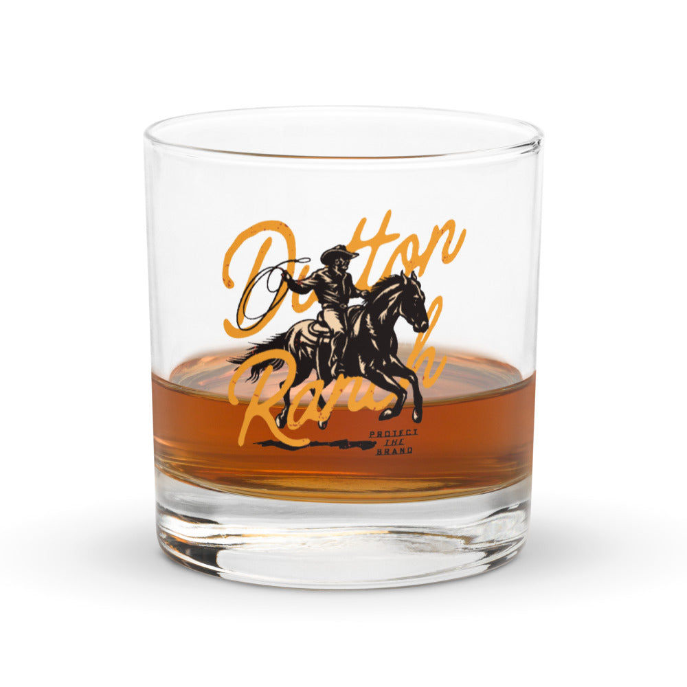 Yellowstone Dutton Ranch Rocks Glass – Paramount Shop