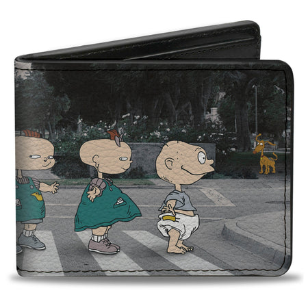 Rugrats 6 - Character Road Crossing Scene Bi - Fold Wallet - Paramount Shop