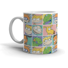Rugrats Taza blanca fundida - Blanco / 11 onzas