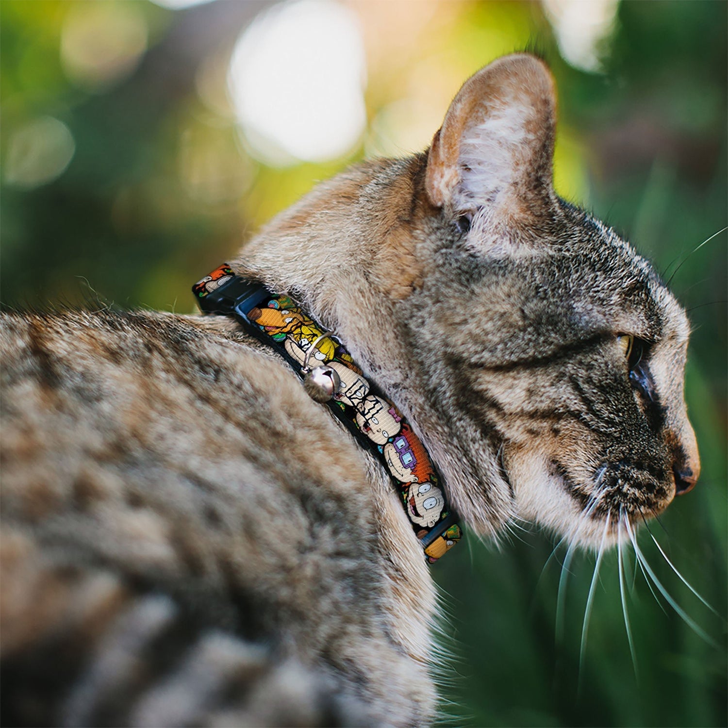 Rugrats Character Faces Close - Up Breakaway Cat Collar - Paramount Shop