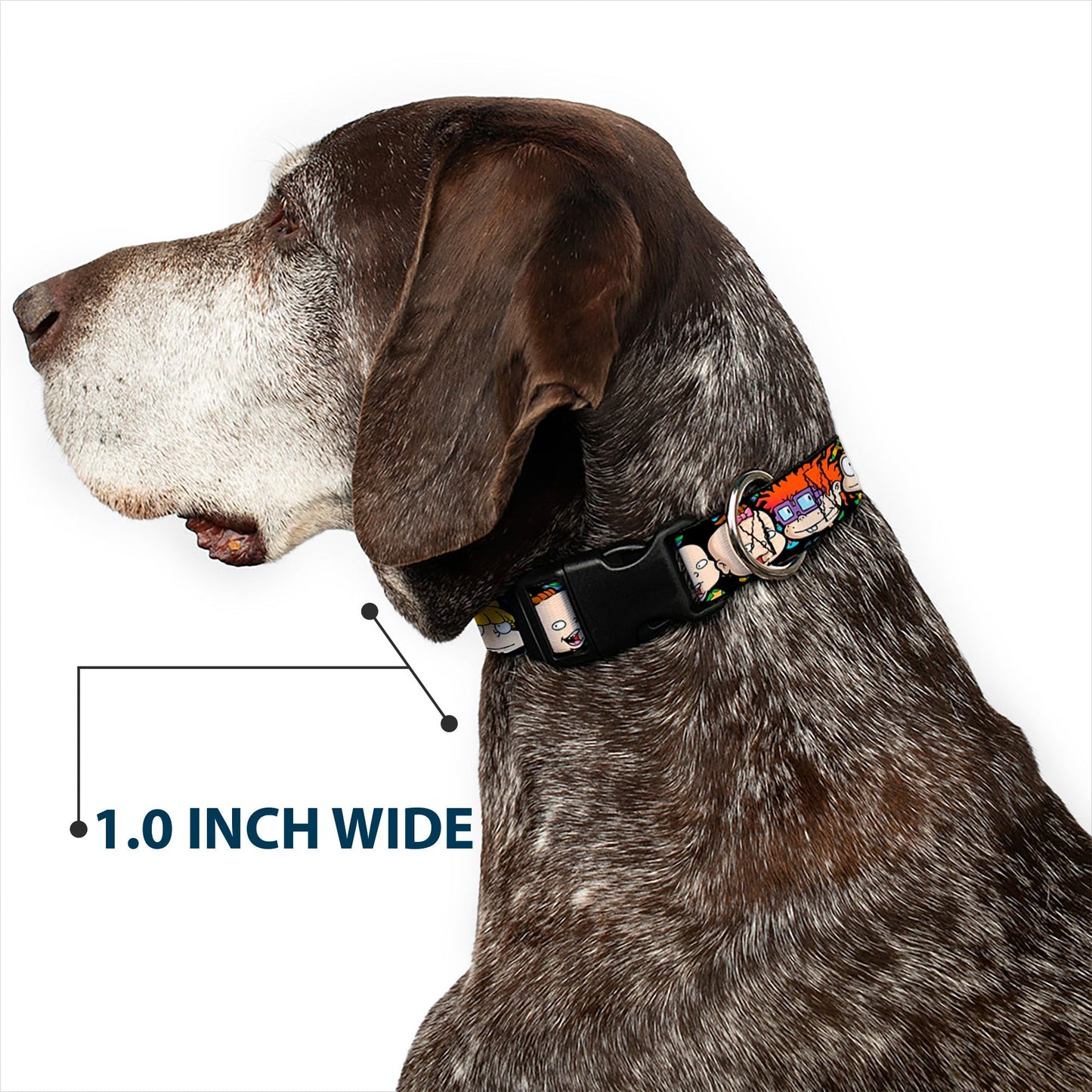 Rugrats Character Faces Close - Up Plastic Clip Collar - Paramount Shop