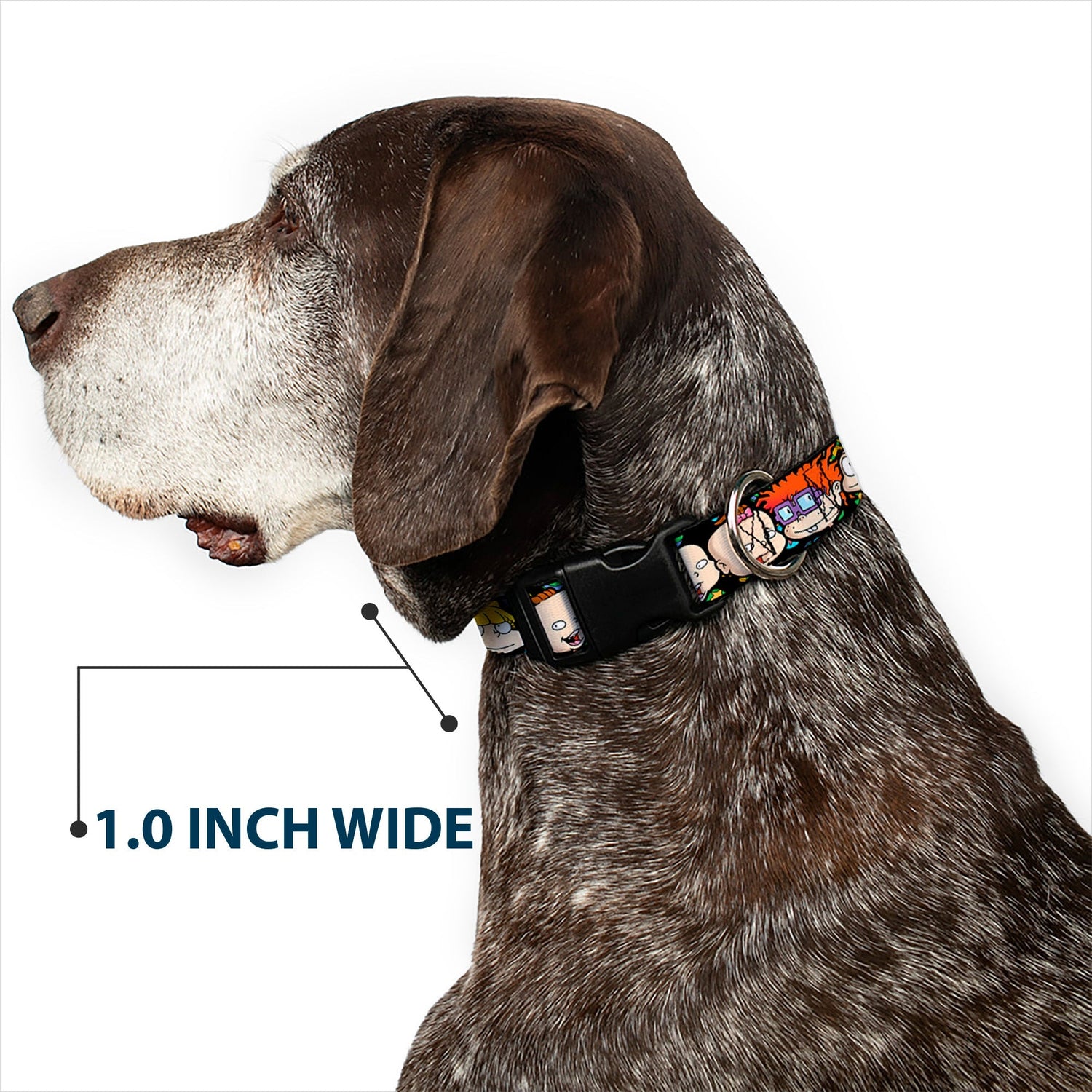 Rugrats Character Faces Close - Up Plastic Clip Collar - Paramount Shop