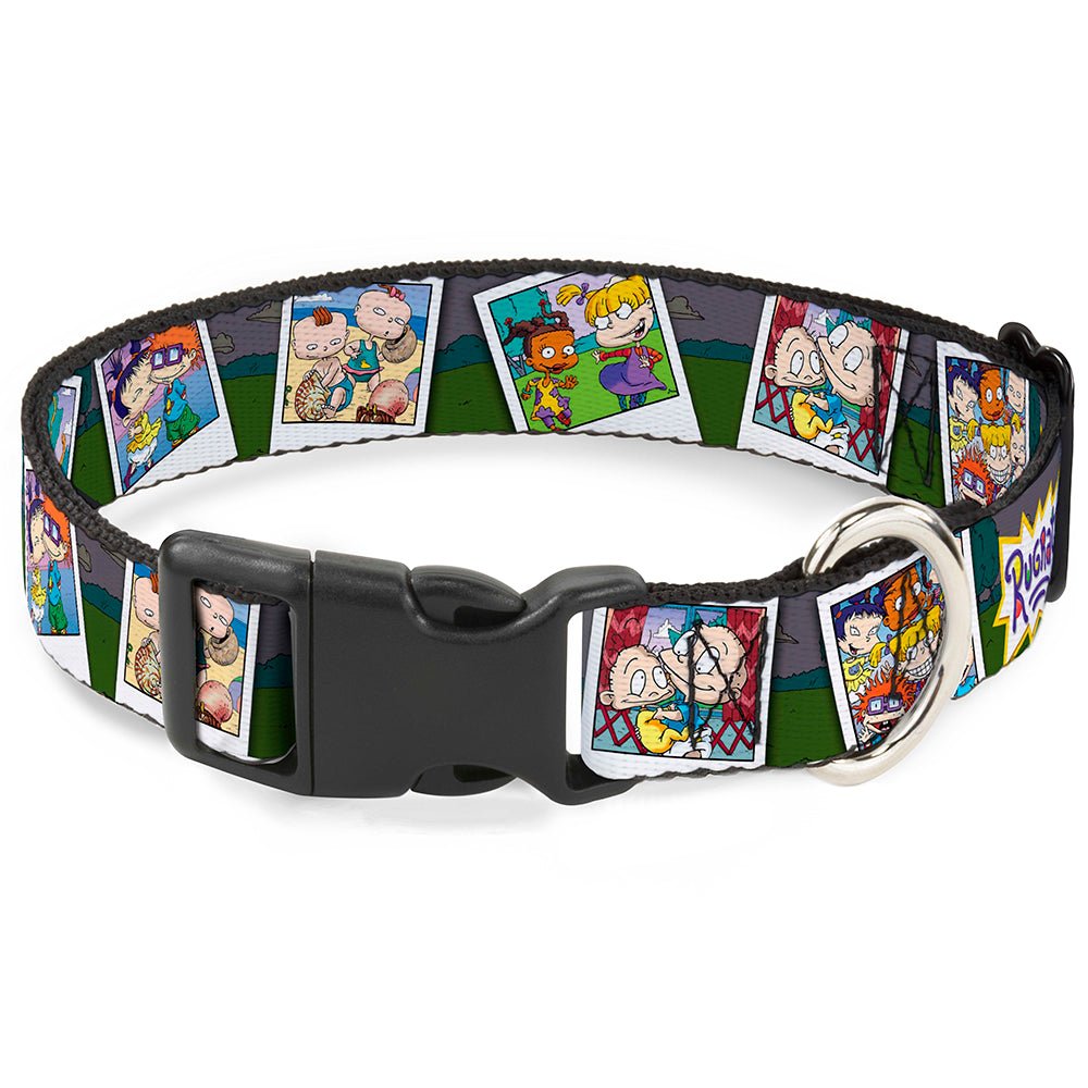 Rugrats Character Snapshots Durable Plastic Clip Dog Collar - Paramount Shop