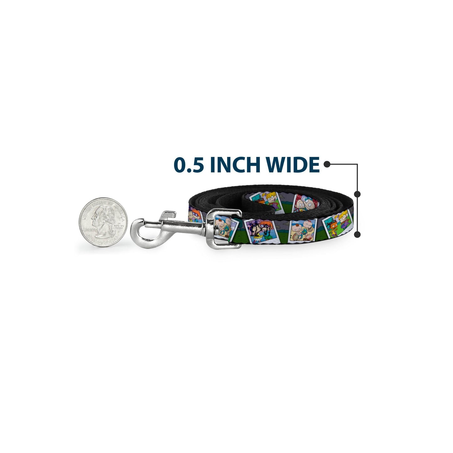 Rugrats Character Snapshots Durable Standard Pet Leash - Paramount Shop