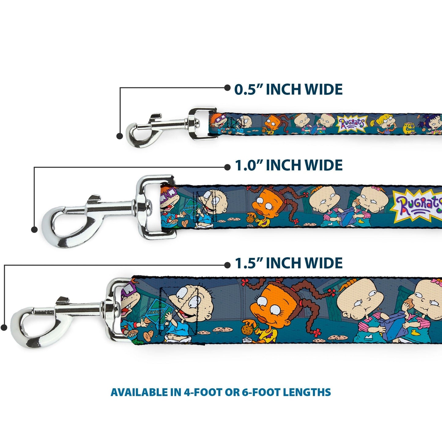Rugrats Cookie Scene Durable Buckle - Down Dog Leash - Paramount Shop