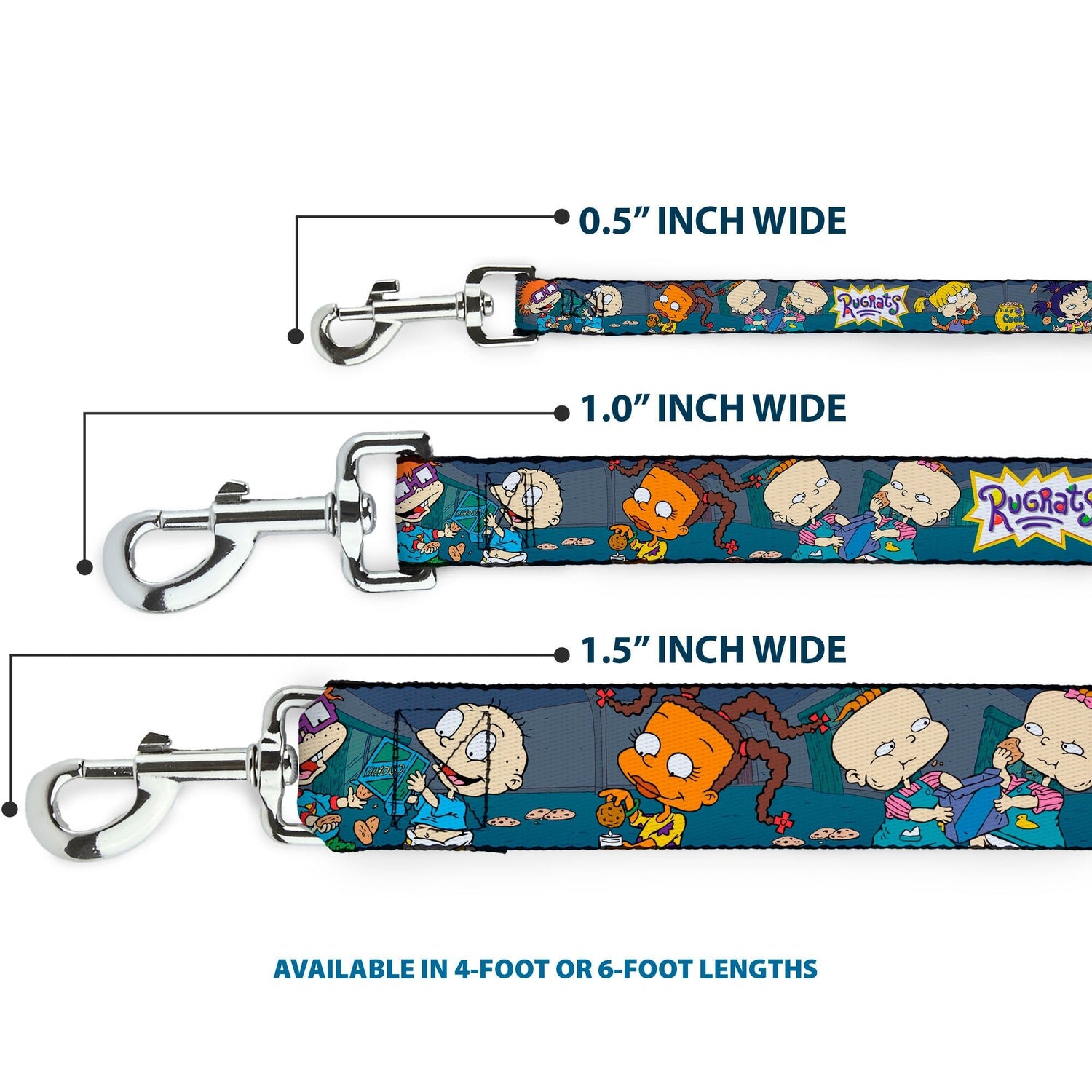 Rugrats Cookie Scene Durable Buckle - Down Dog Leash - Paramount Shop