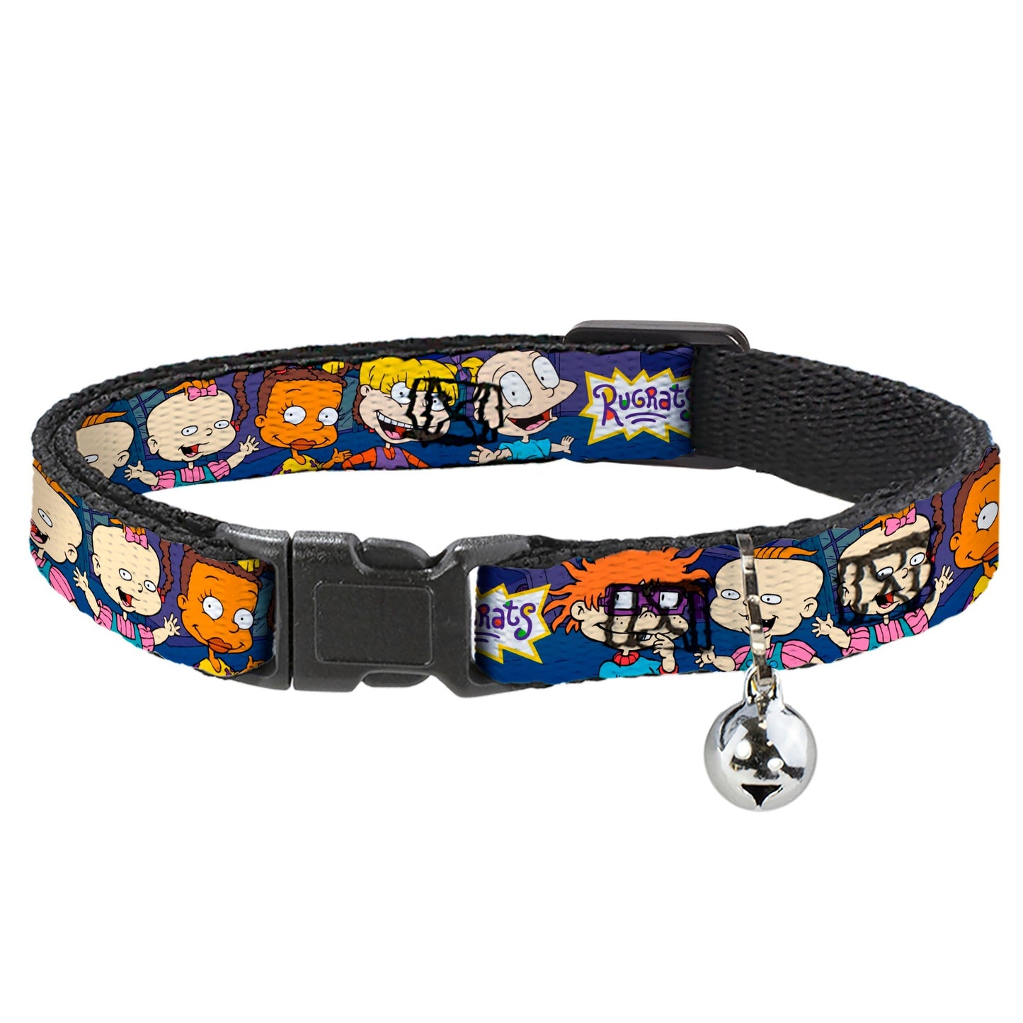 Rugrats Group Pose Breakaway Cat Collar with Bell - Paramount Shop