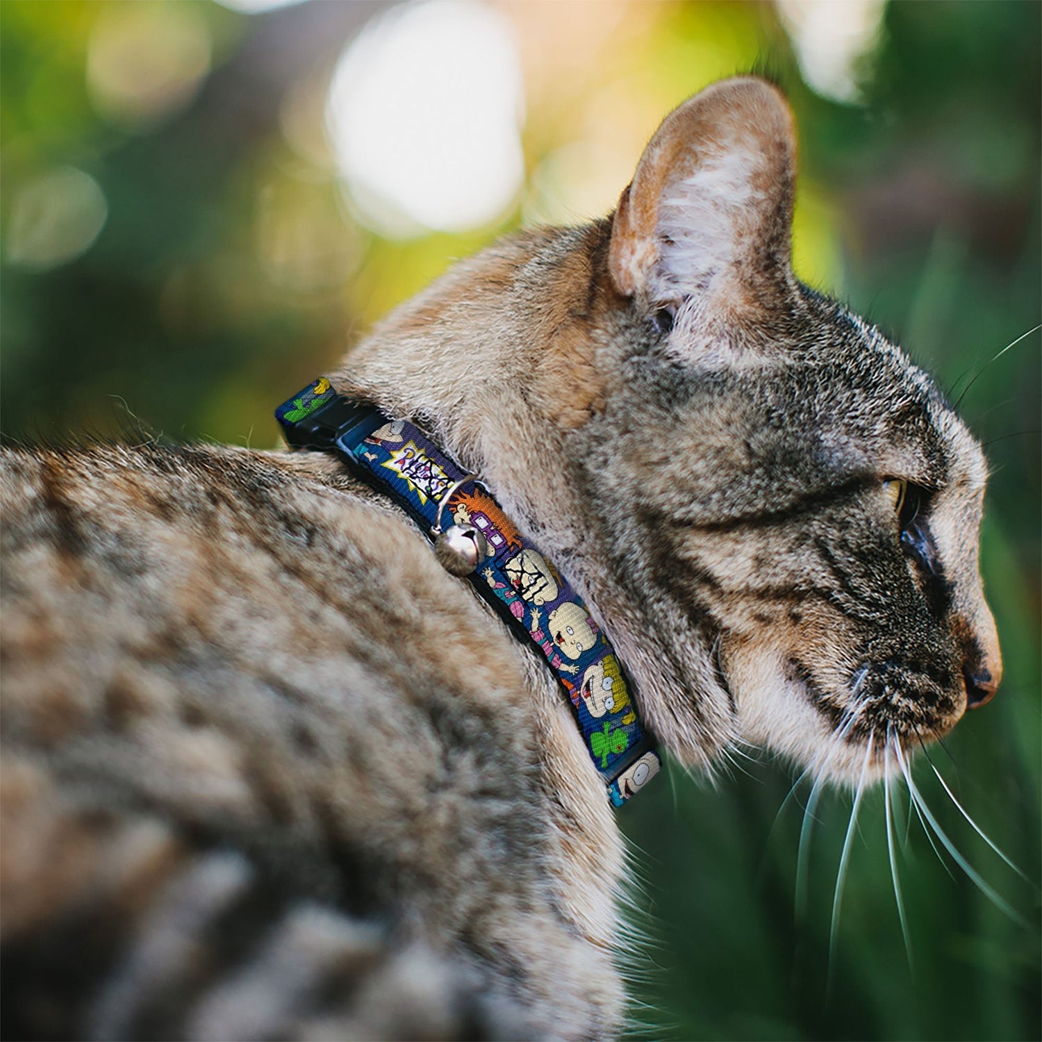 Rugrats Group Pose with Reptar Breakaway Cat Collar - Paramount Shop