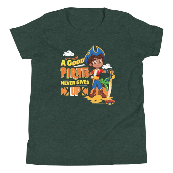 Nickelodeon Paquete De 2 Camisetas Gráficas De Santiago Of The Seas Para Niños Pequeños A Grandes, Azul / Blanco