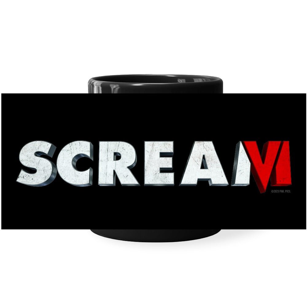 Scream VI Logo Black Mug - Paramount Shop