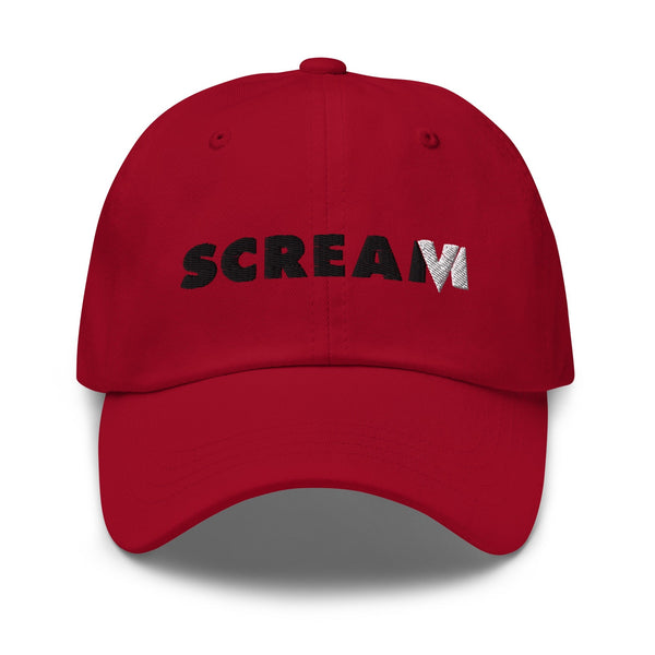 帽子 SCREAM movieCAP scream-vi-logo-classic-dad-hat
