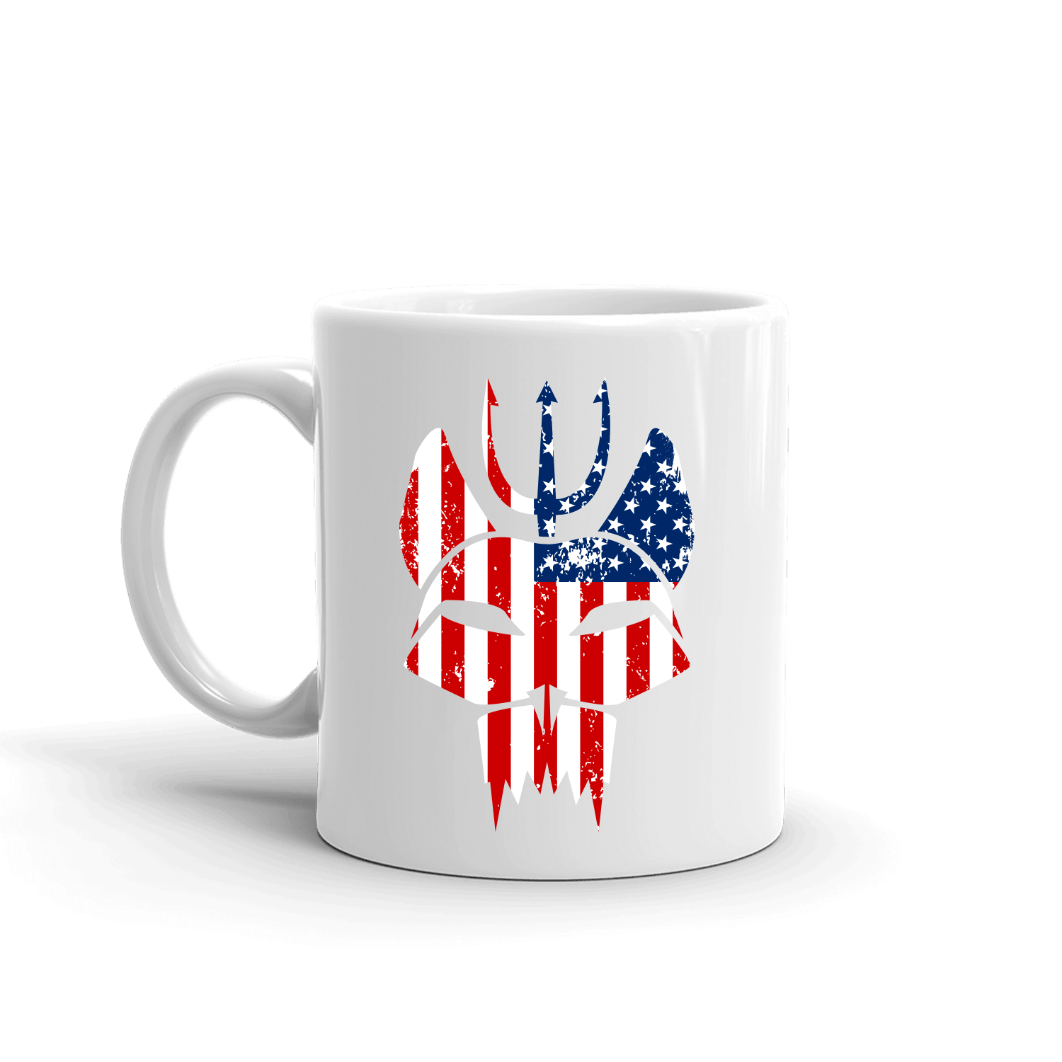 SEAL Team Bravo Amerikanische Flagge Weià Tasse â Paramount Shop
