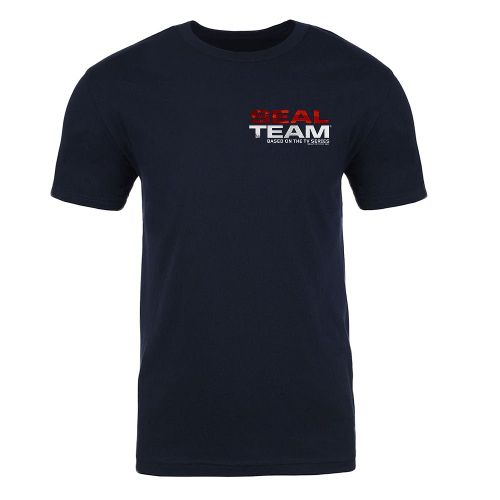 SEAL Team Stacked Logo Chest Adult Short Sleeve T-Shirt