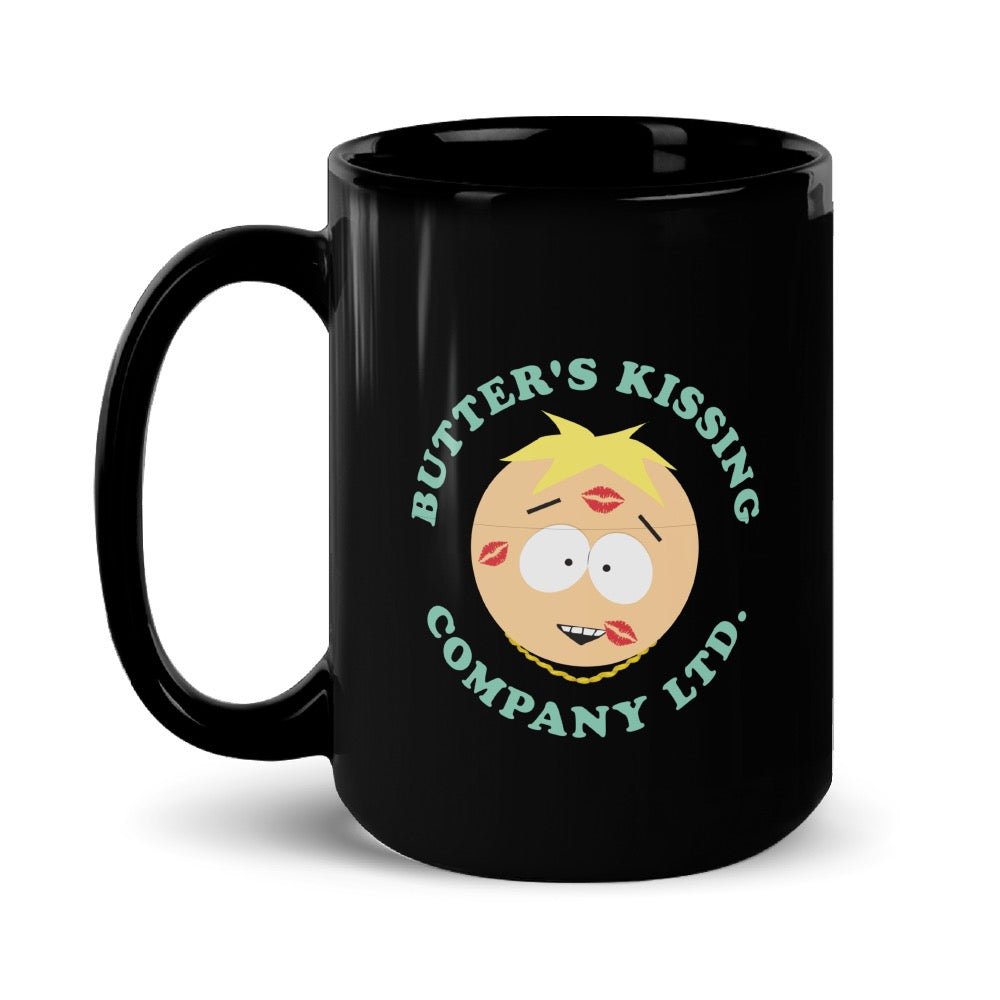 South Park Butter's Kissing Company Black Mug - Paramount Shop