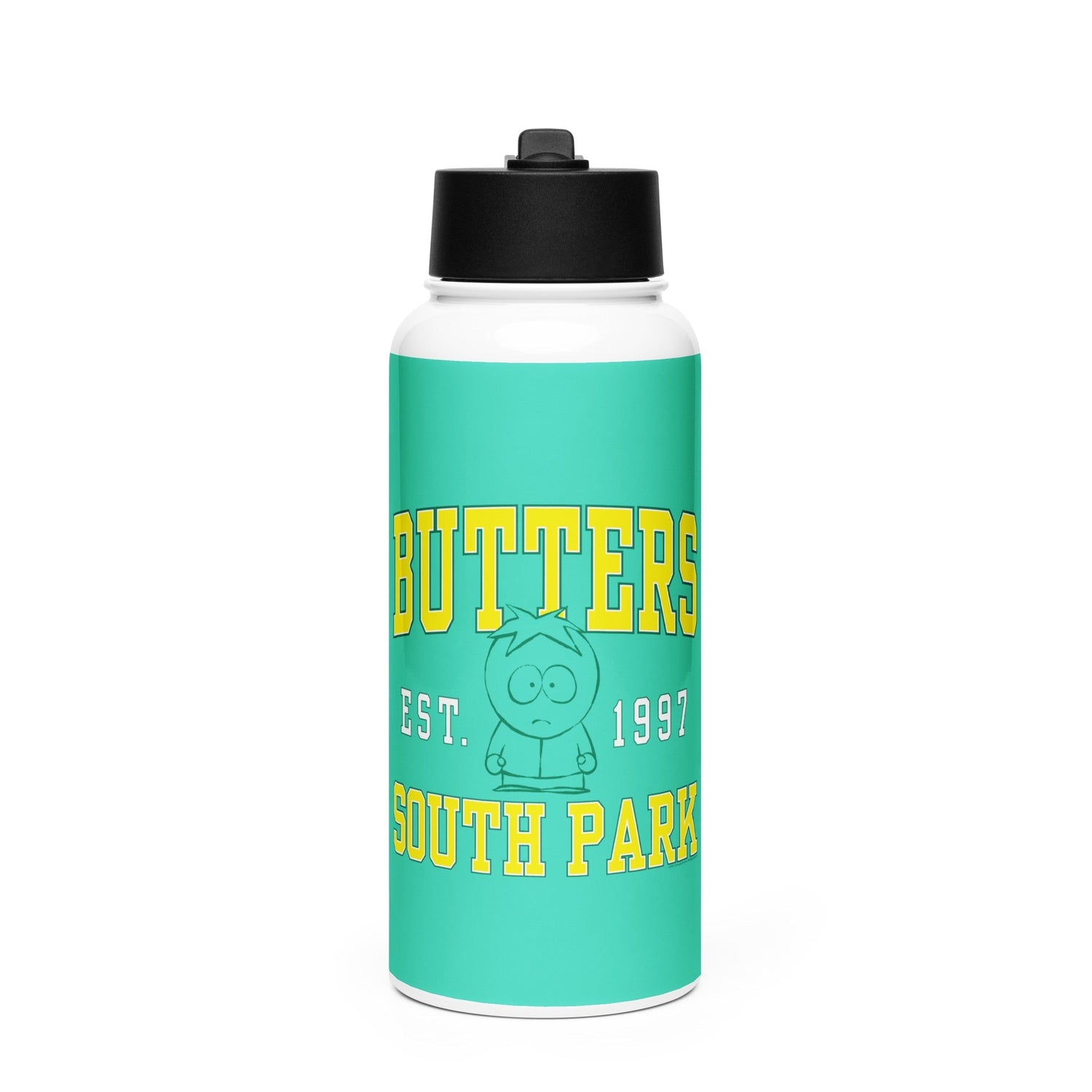 South Park Butters Stainless Steel Water Bottle with a Straw Lid - Paramount Shop