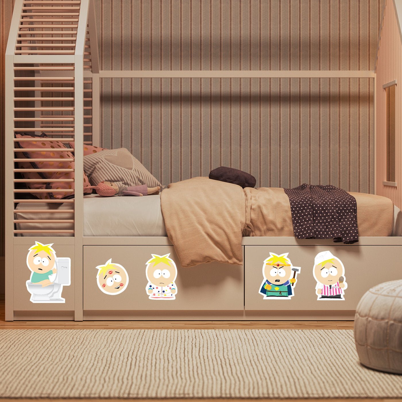 South Park Butters Wall Sticker Sheet - Paramount Shop