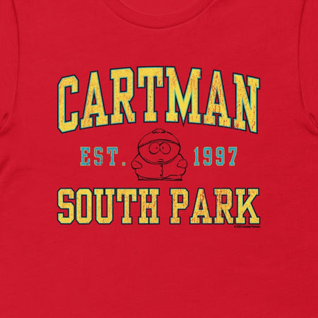 South Park Cartman Collegiate T - Shirt - Paramount Shop